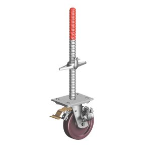 Layher Fahrgerüst Lenkrolle 1200 mit Halbkupplung